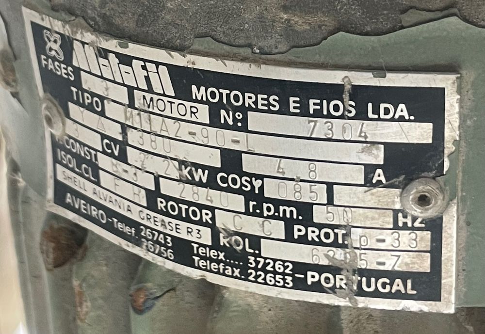 Máquina de furar coluna profissional 3CV