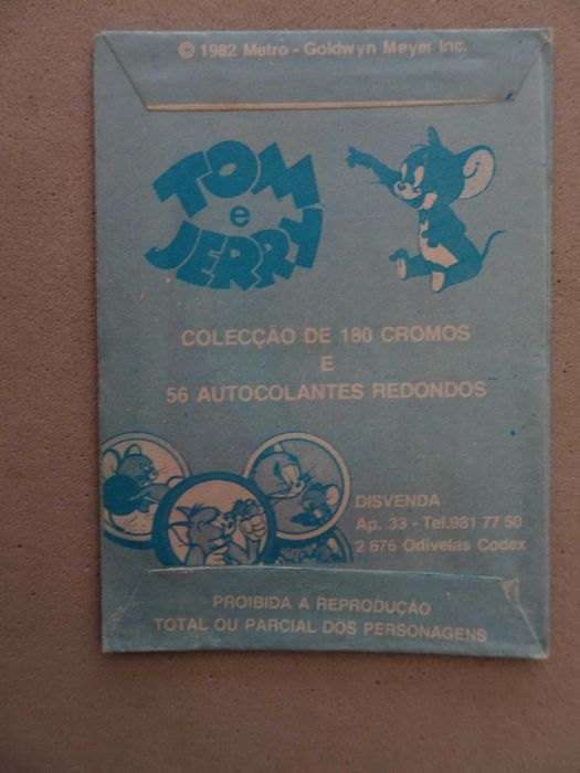 Carteira de cromos fechada Tom e Jerry - Disvenda