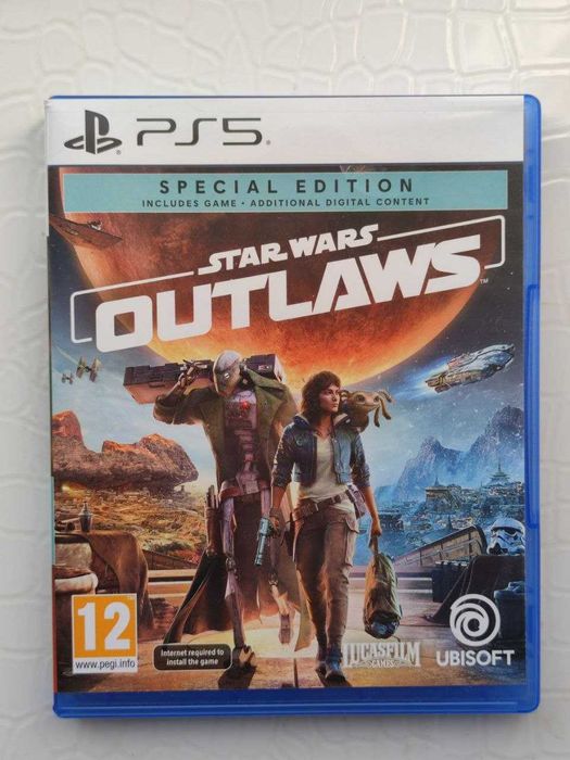 Диск Star Wars Outlaws PS5