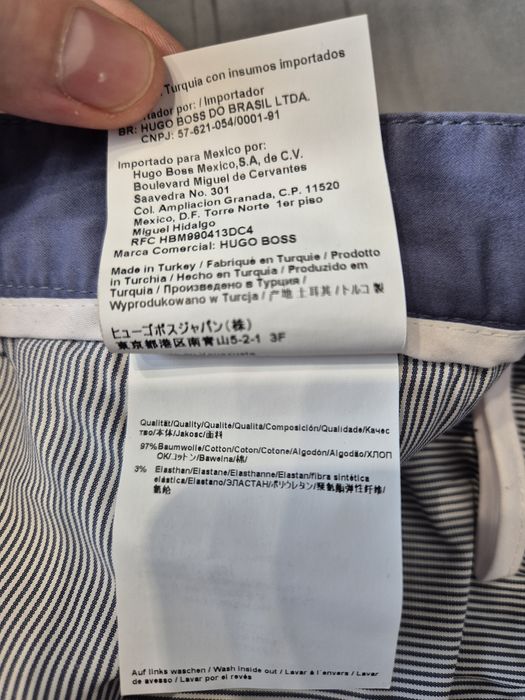 BOSS Hugo Boss spodenki