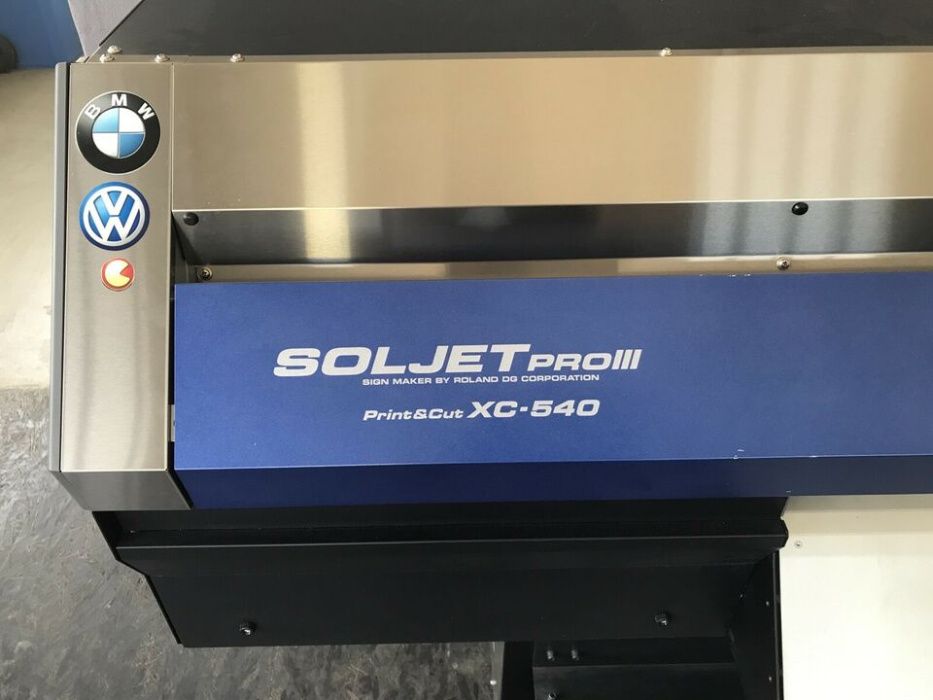 Ploter Roland XC-540 druk i cięcie pancerny sprzęt
