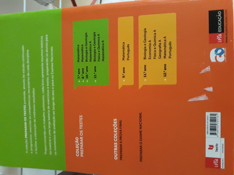 11º Ano Físico-química Preparar os testes