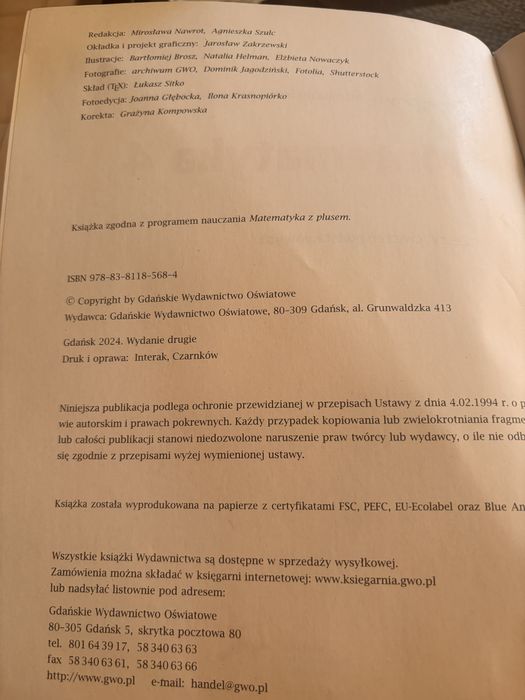 Matematyka klasa 4