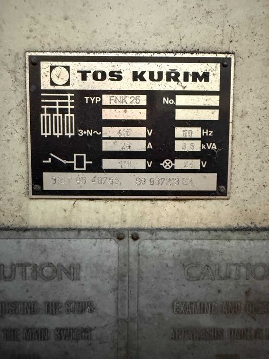 Frezarka narzędziowa