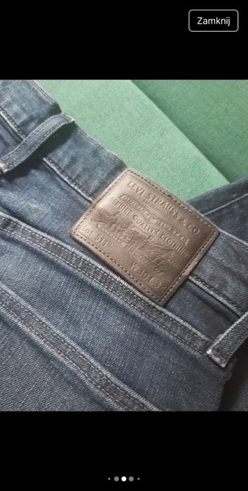 Levis jeans 511 W30 L34
