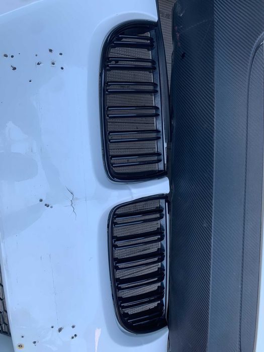Bmw 3 e90 zderzak przód tył progi m pakiet komplet alpinweiss 300/0