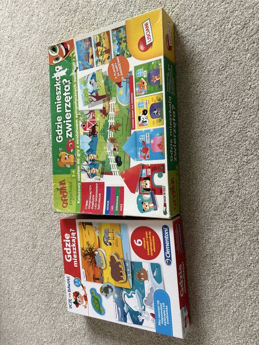 Gdzie mieszkają zwierzęta UKŁADANKA