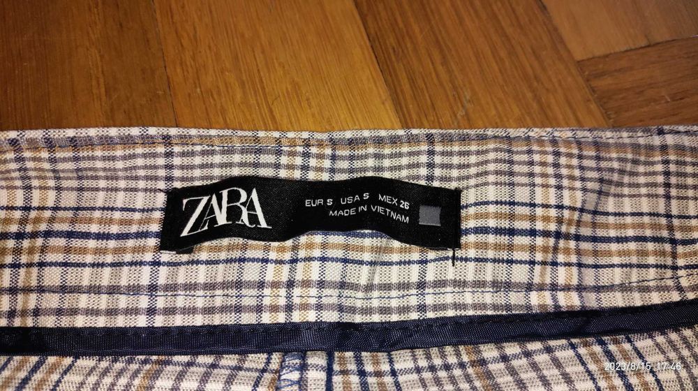 spodnie zara rozmiar s