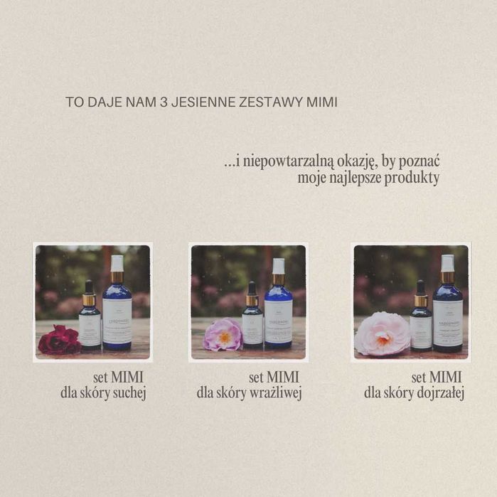 Olejek do twarzy CZUŁOŚĆ PREMIUM + hydrolat GRATIS // cera dojrzała