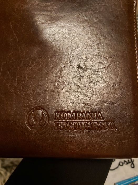 Aktówka "Kompania Piwowarska" brązowa, kolekcjonerska