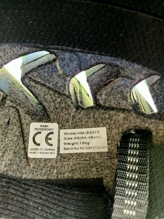 Kask rowerowy dziecięcy rozmiar XS