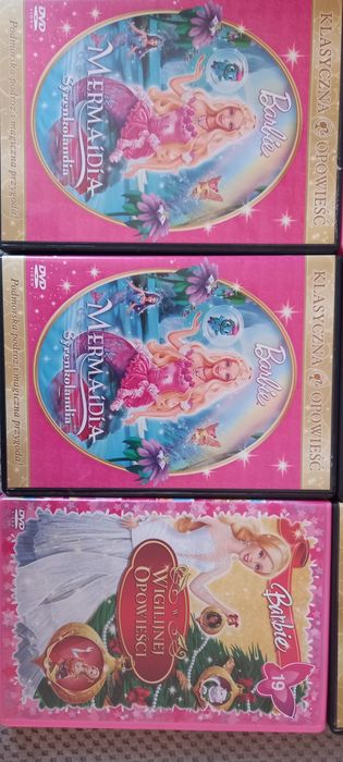 Barbie  zestaw 6x dvd