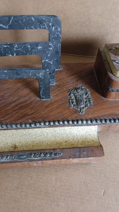 Tinteiro de secretaria vintage