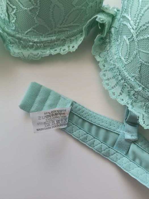 Biustonosz 90D kolor seledynowy