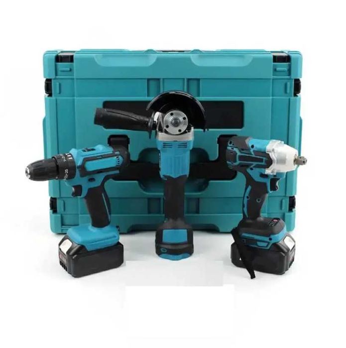 Набор инструментов 3в1 болгарка/гайковерт/шуруповерт 48W