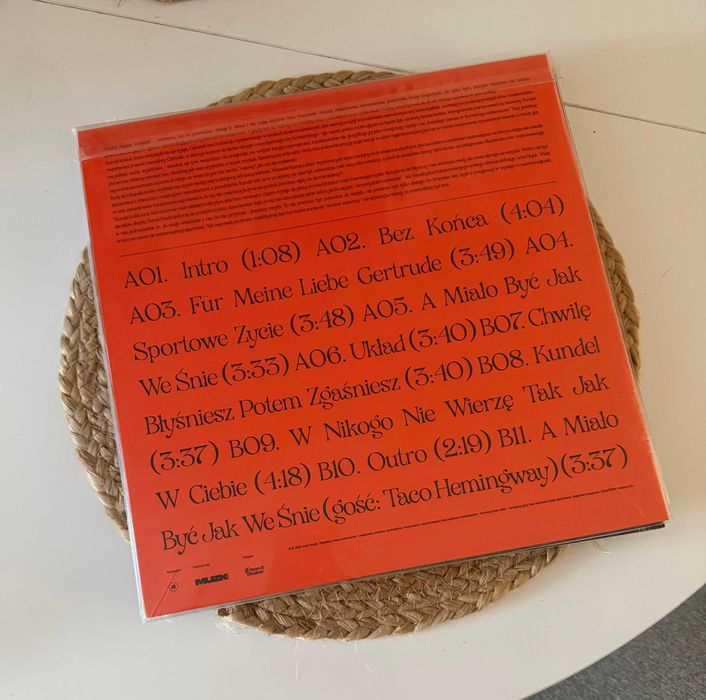 Artur Rojek – Kundel LP - Unikat