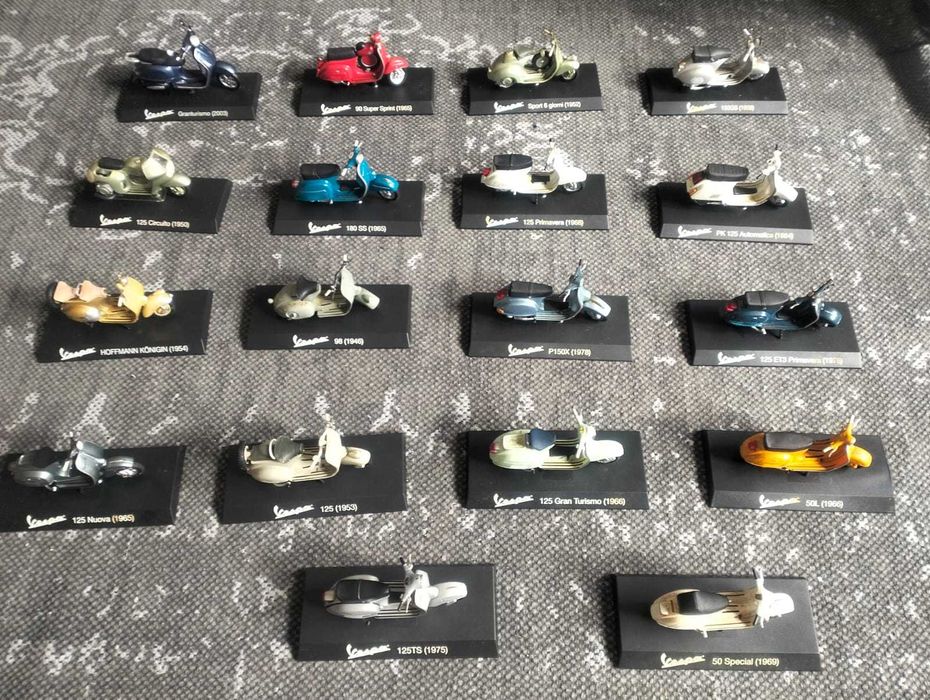 Lote coleção de vespas