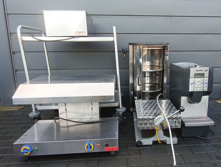 Sprzęt gastronomiczny – pakiet 8 szt. lub sztuki – bemary, witryn