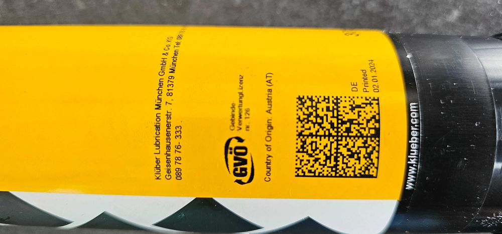 Lubrificante Sintético Klüber ISOFLEX TOPAS L 32 N - 370g