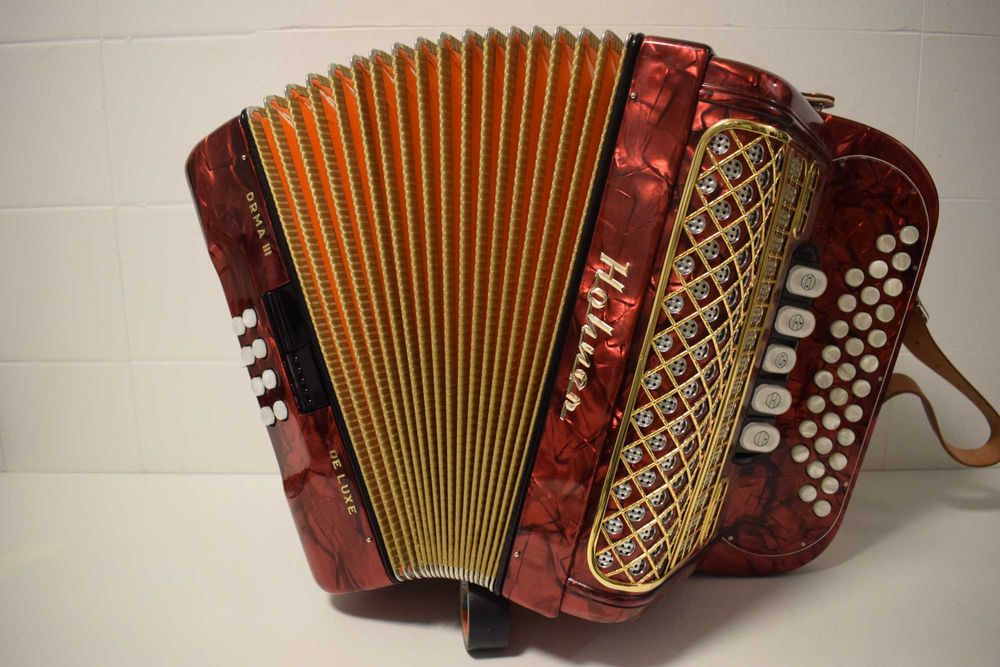 Concertina Hohner Norma III 3 Voz. B. N 151 São Pedro Do Sul, Várzea E