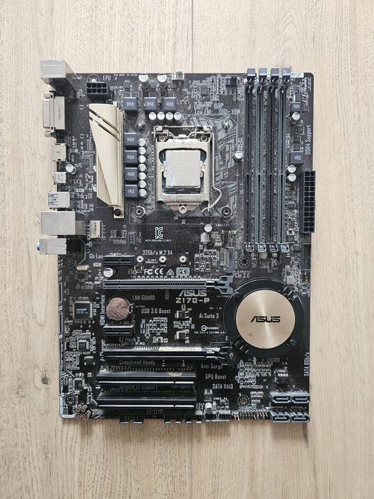 ASUS - Z170-P + Intel I5 + Cooler Master CPU