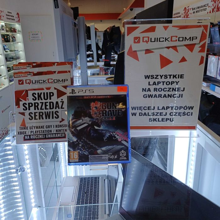 Gra PlayStation 5 / PS5 Gun Grave GORE Gwarancja 1 rok QUICK-COMP Przemyśl