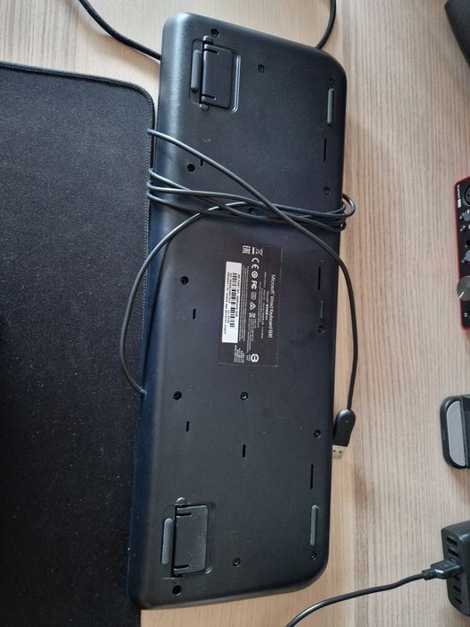 Teclado Microsoft wired keyboard 600