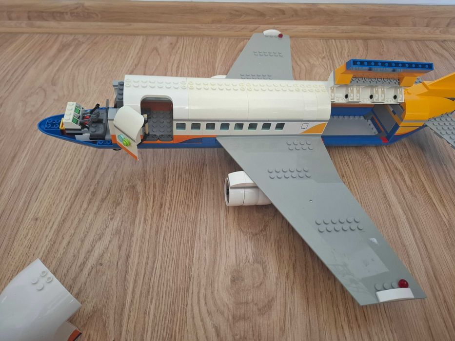 klocki lego samolot pasażerski zestaw 60262 wielki do zabawy