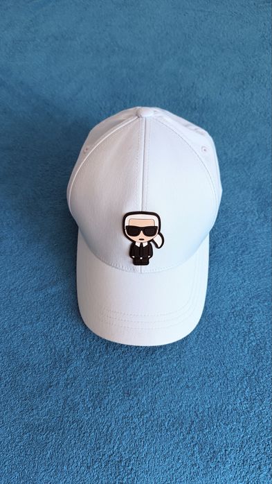 Oryginalna czapka z daszkiem Karl Lagerfeld