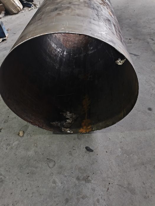 Труба металева (під мангал, коптильню, буржуйку) сталева. Шовна