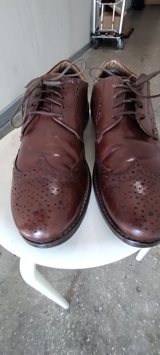 Buty Backford Red Tape Brogsy Made in India skóra