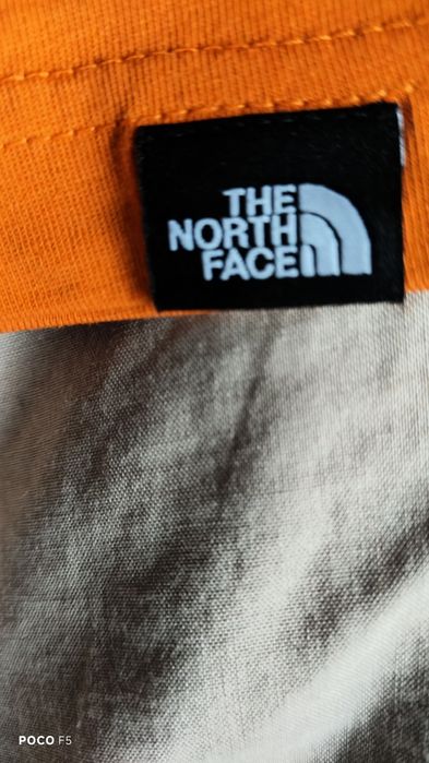 The North Face Agate pomarańczowy t-shirt rozm XL