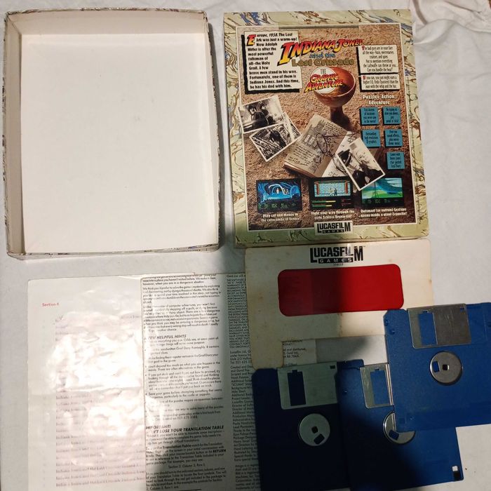 Indiana Jones and the Last Crusade PC Big Box Eng