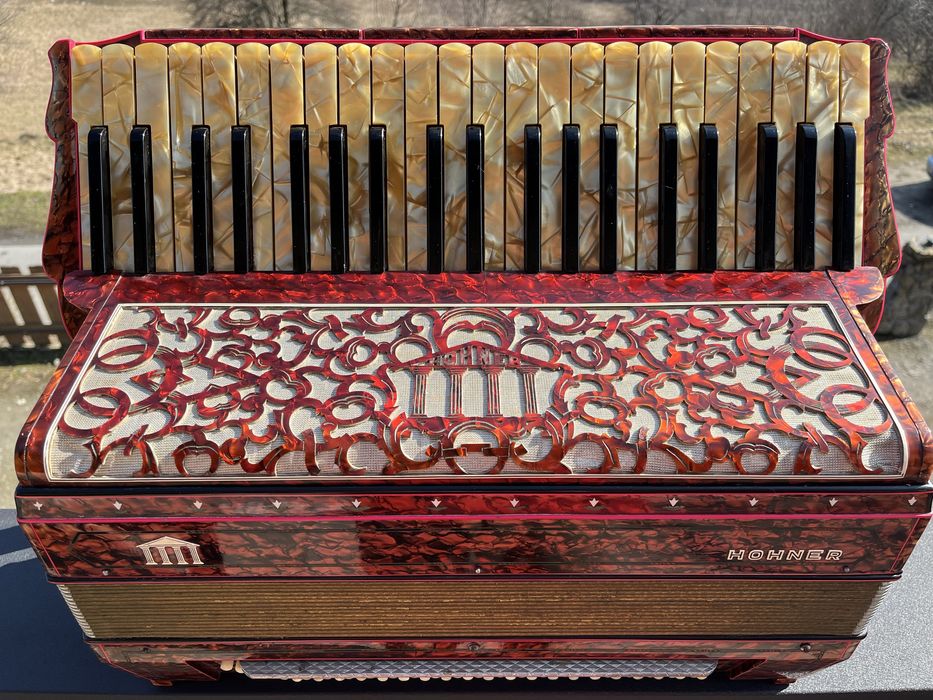 Akordeon Hohner Morino musette 5555  imperator 120 unikat