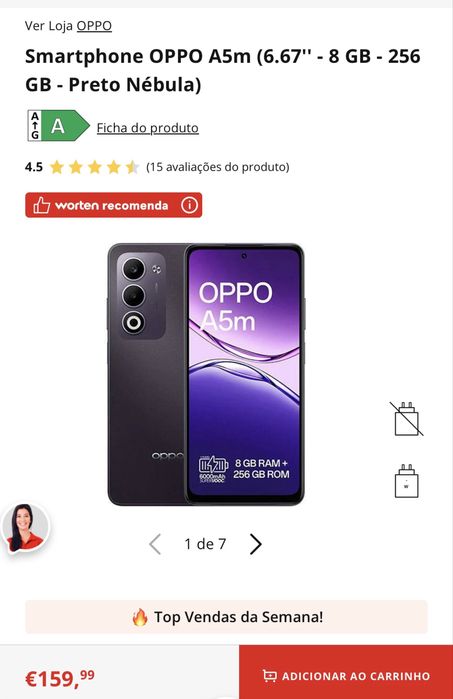 Oppo A5m - Novo | Selado