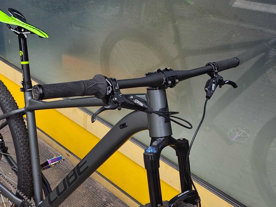 Sprzedam rower MTB na nowej ramie CUBE AimRace z markowym sprzętem