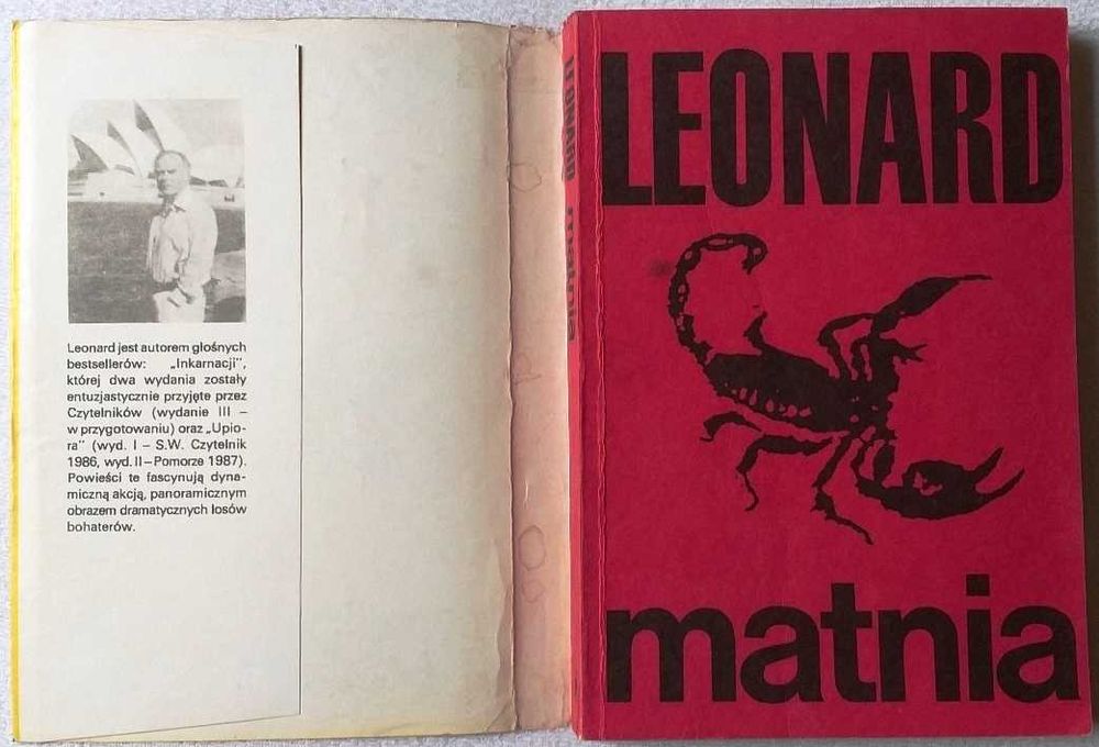 MATNIA autor Leonard Zagórski Rok wydania 1988