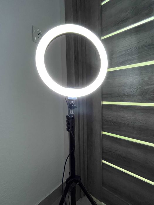 Кольцевая LED ЛАМПА + ШТАТИВ 2 метра! Набор профессионального света!