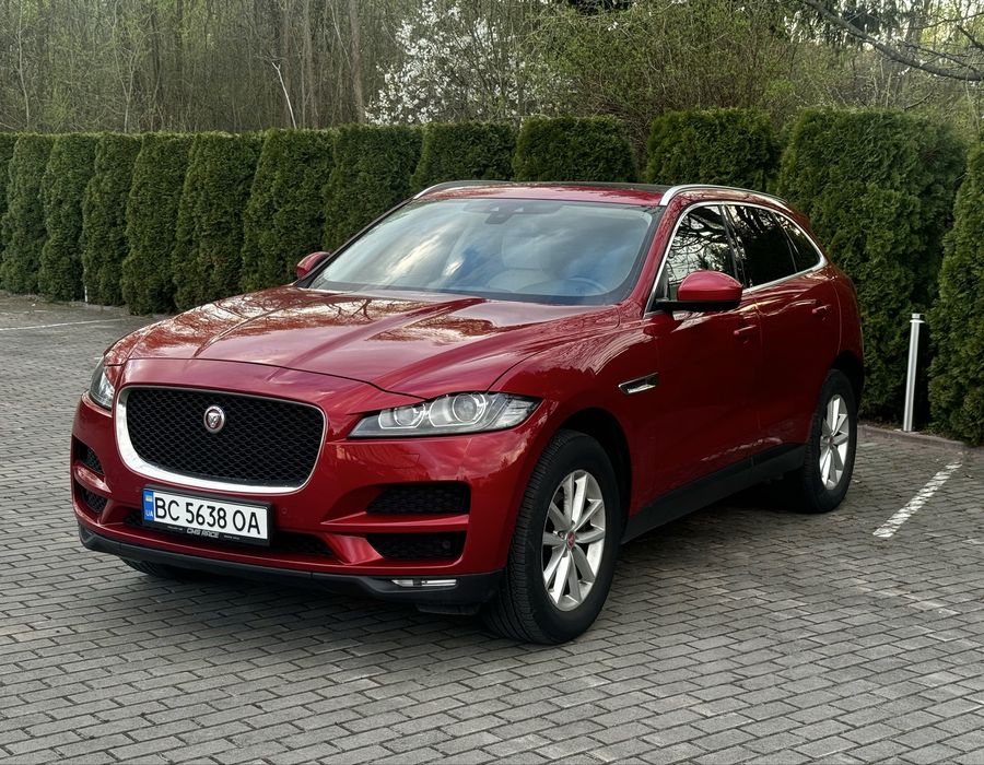 Jaguar f-pace 2016 2.0 d 2л. дизель ягуар європа