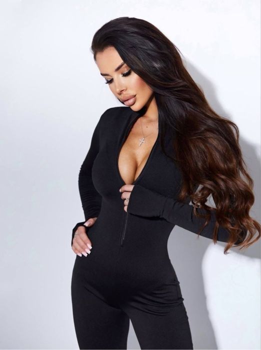 Новий Комбінезон  Комбез з блискавкою в рубчик