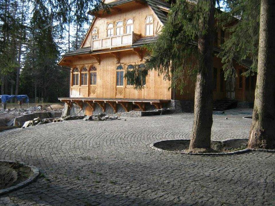 Układanie kostki granitowej Gliwice, brukarstwo, kostka granitowa