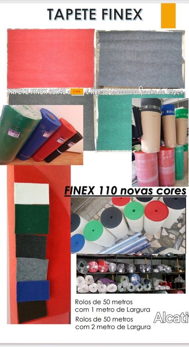 Alcatifa Passadeira de alcatifa finex Ares Resin