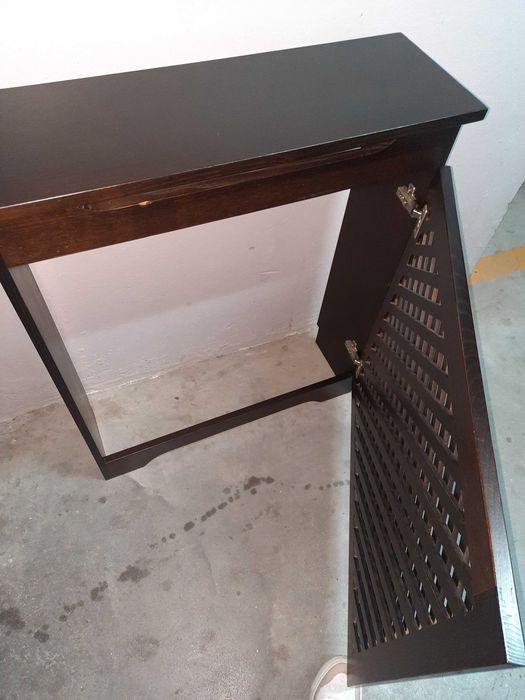 Cobertura radiador cor wengué