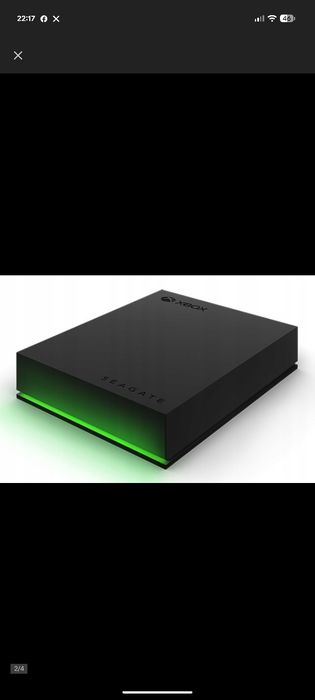 Seagate orginalny dysk 4 TB do x box każdego ale też pasuje do komputera laptopa każdej konsoli Game Drive Zewnętrzny Dysk HDD 4TB USB 3.2 + etui