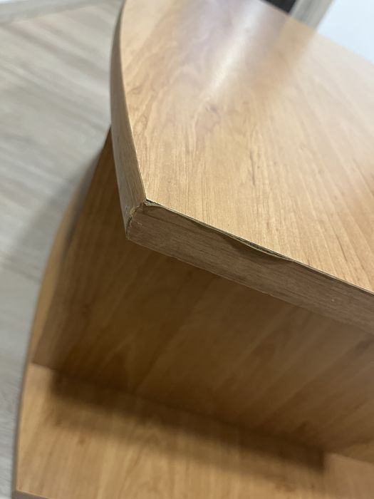 Mesa baixa movel tv com rodas