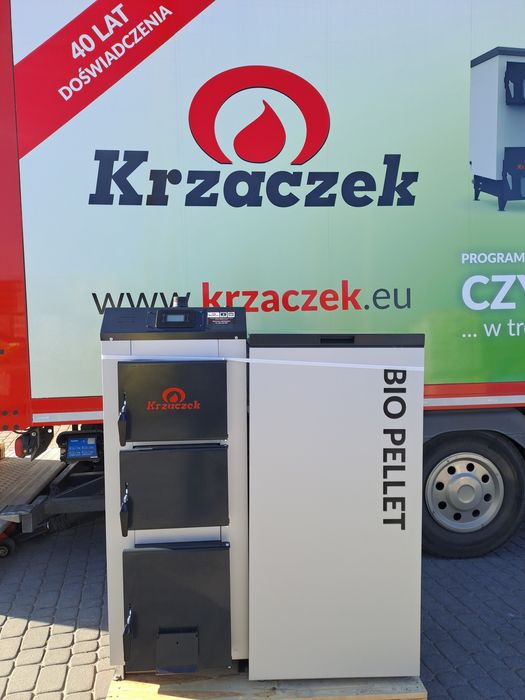 Piec Kocioł KRZACZEK SKP BIO 16 kw pellet, 5 KLASA automatyczny