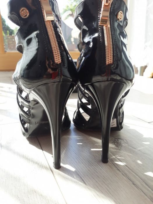 Nowe eleganckie, czarne szpilki Monnari, rozmiar 36, na wesele