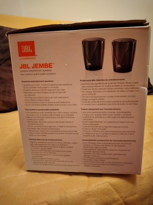 Colunas JBL - Pretas