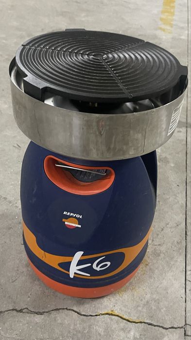 Grelhador a Gás + Garrafa