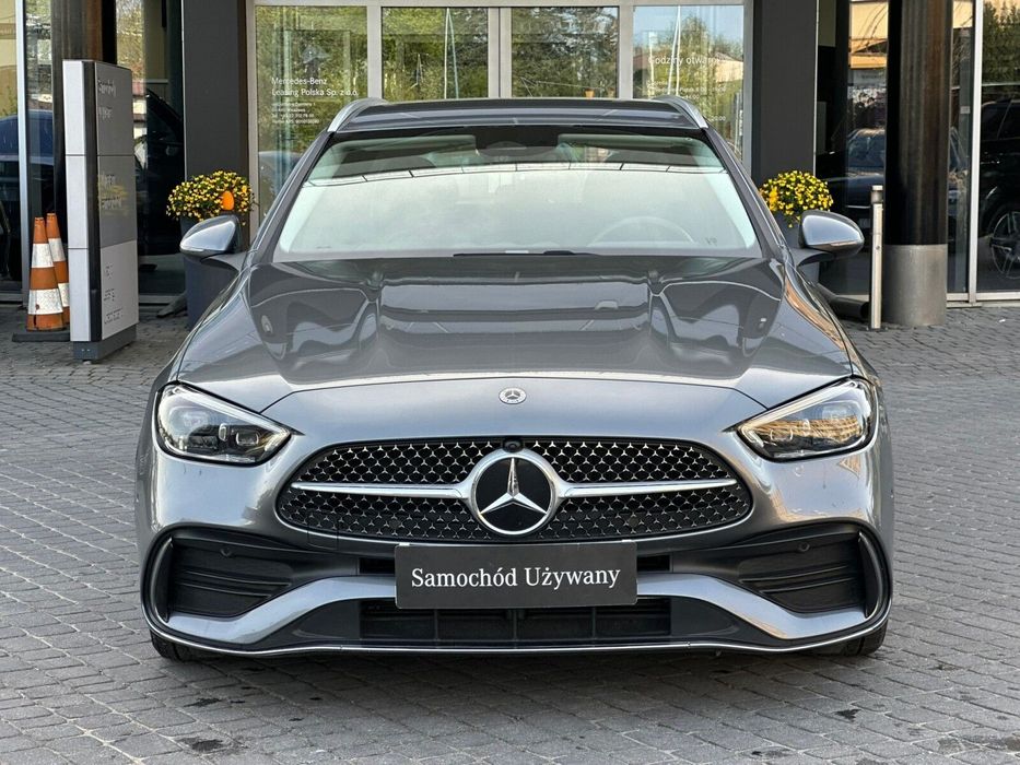 Mercedes-Benz Klasa C 180 AMG Pakiet/Led/Navigacja/Salon PL/F 23 %